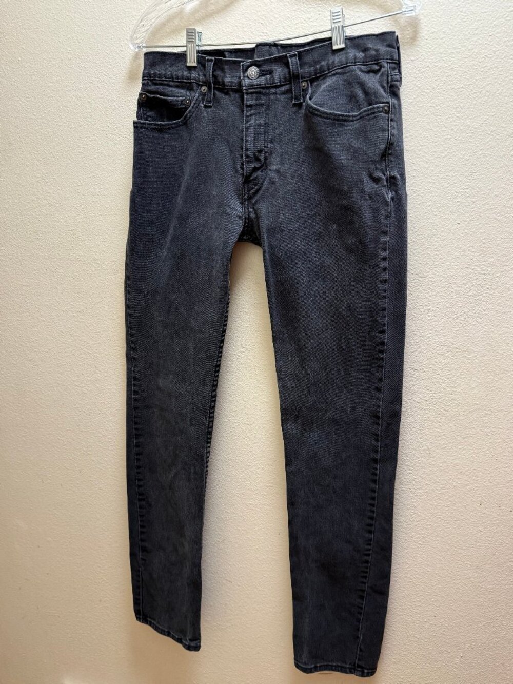 Levi's 511 Slim Fit Men's Jeans Black 04511-1907 Tag Size: 32x34 Excellent Cond